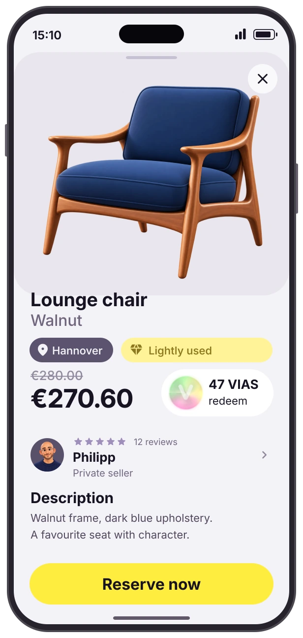 VIA X app marketplace